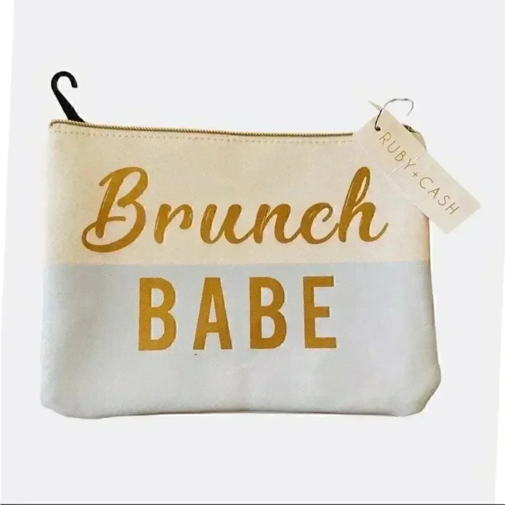 Ruby and Cash Brunch Babe Makeup Pouch Bag